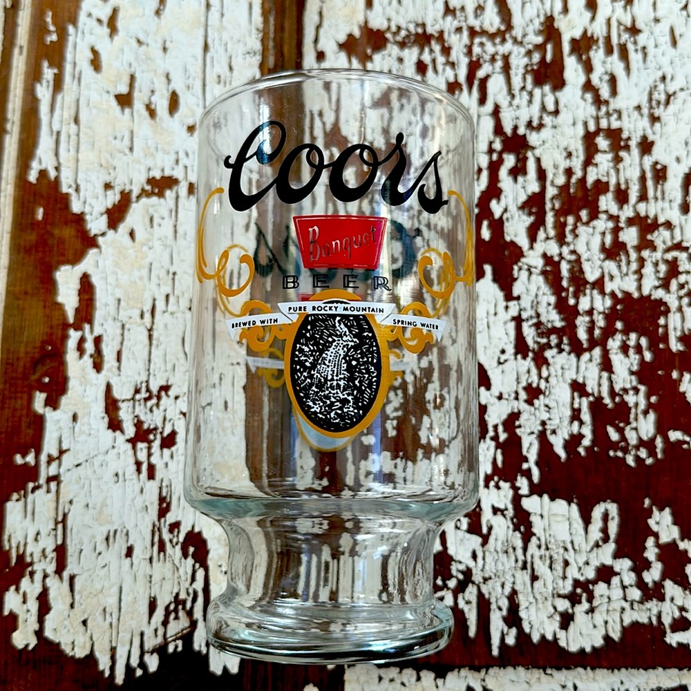 Vintage Coors glass